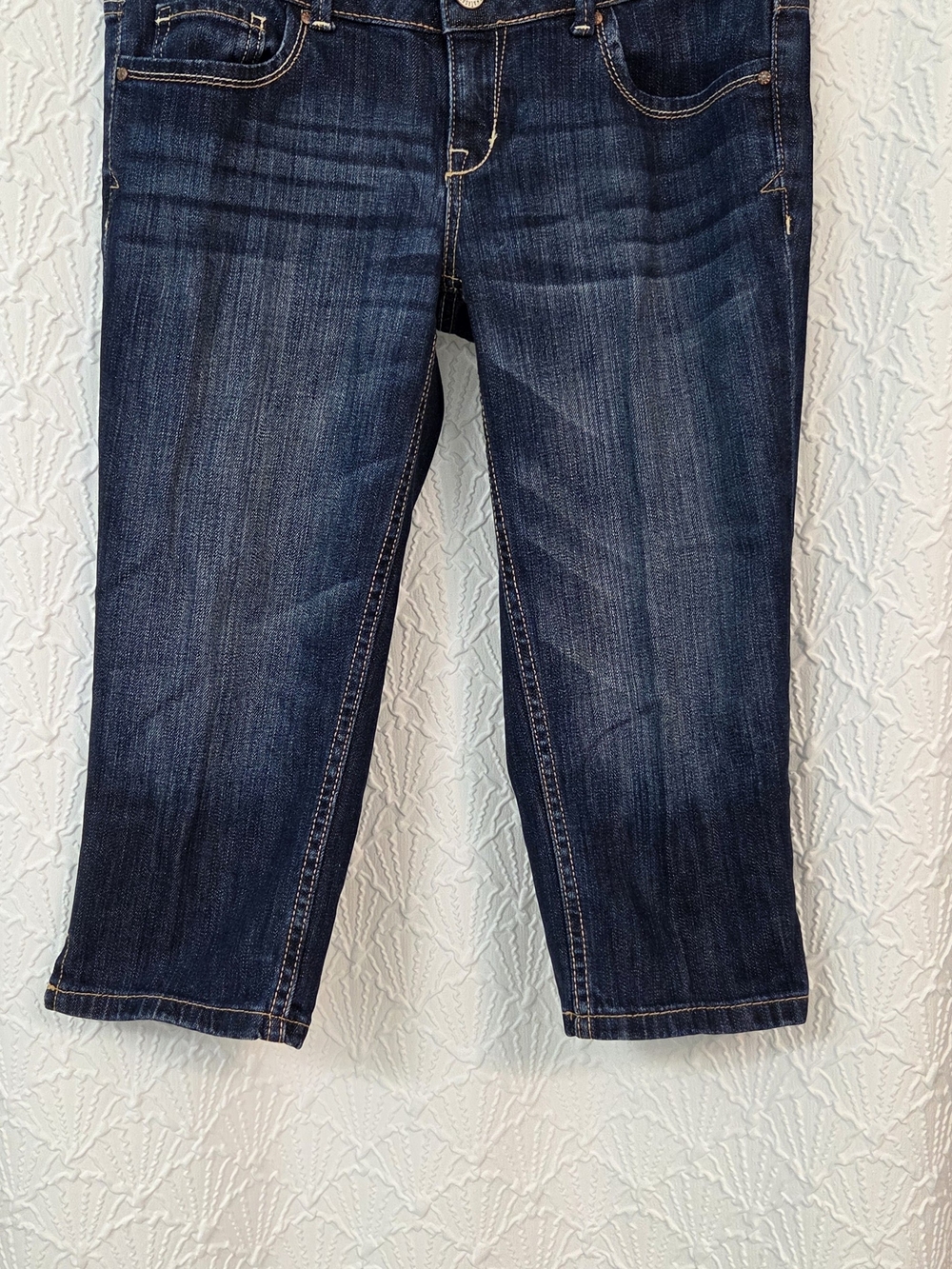 Aeropostale Dark Indigo Cropped Women's Jeans